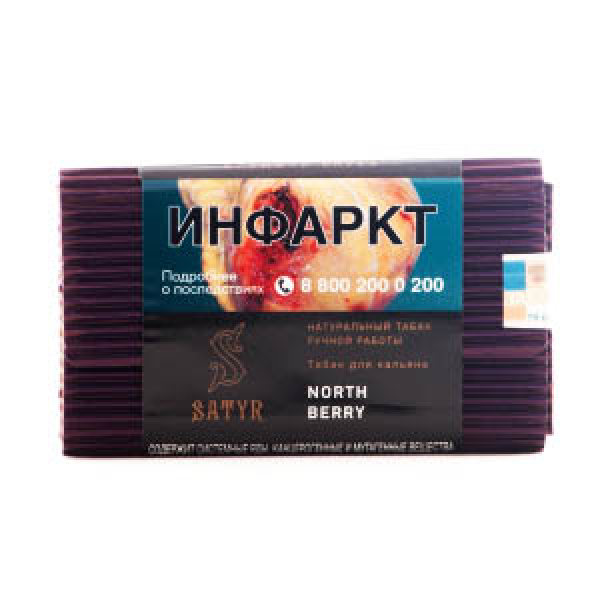 Табак Satyr North Berry 100 грамм в Сыктывкаре