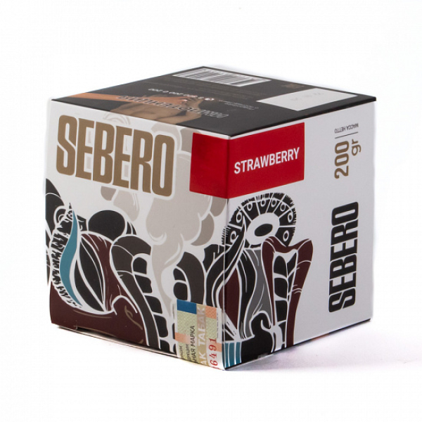 Табак SEBERO STRAWBERRY 200 грамм в Сыктывкаре