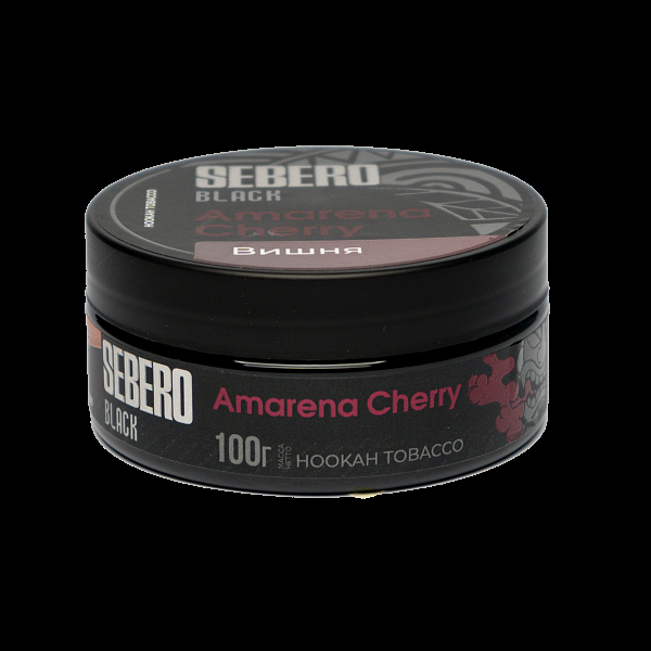 Табак SEBERO BLACK AMARENA CHERRY 100 гр в Сыктывкаре