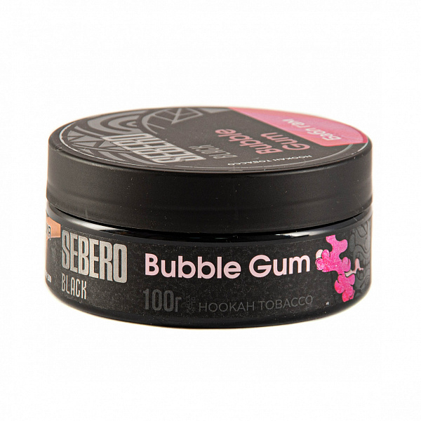Табак SEBERO BLACK BUBBLE GUM 100 гр в Сыктывкаре