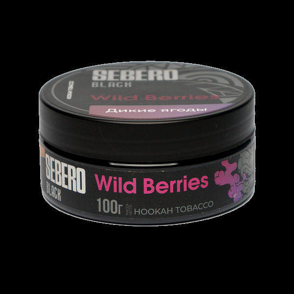 Табак SEBERO BLACK WILD BERRIES 100 гр в Сыктывкаре
