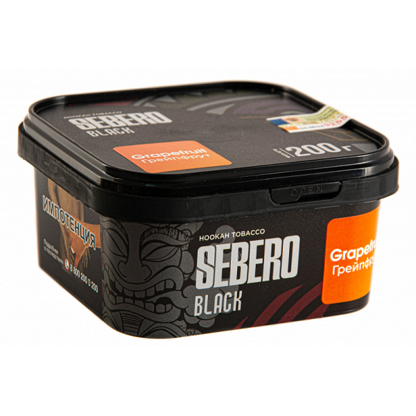 Табак SEBERO BLACK GRAPEFRUIT 200 гр в Сыктывкаре