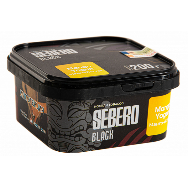 Табак SEBERO BLACK MANGO YOGURT 200 гр в Сыктывкаре