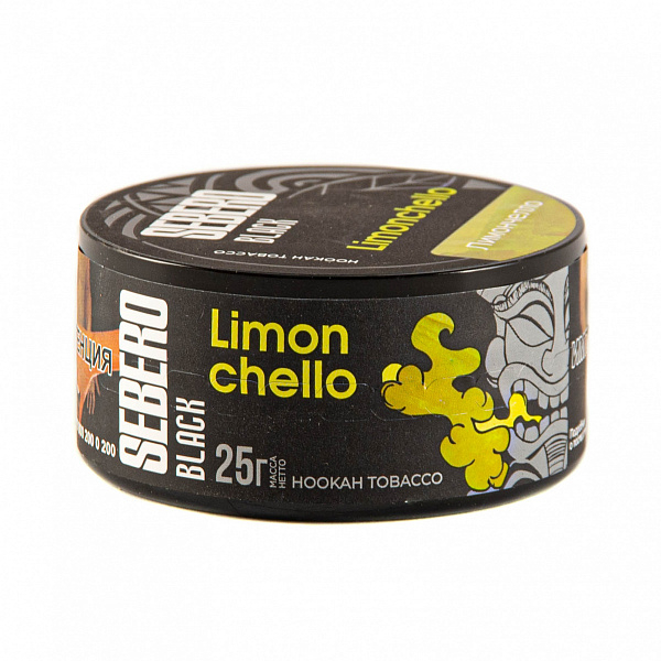 Табак SEBERO BLACK LIMONCHELLO 25 гр в Сыктывкаре
