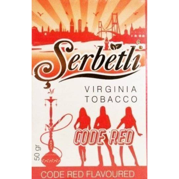 Табак Serbetli Code Red 50 грамм в Сыктывкаре