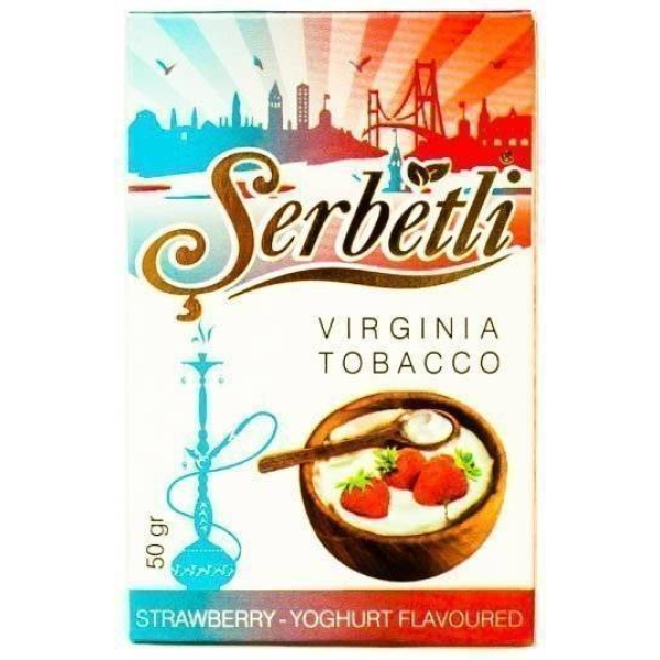 Табак Serbetli Strawberry Yoghurt 50 грамм в Сыктывкаре