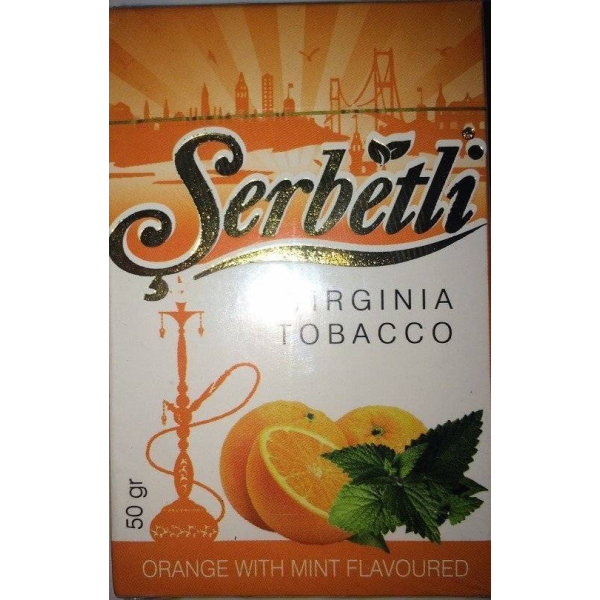 Табак Serbetli Апельсин с мятой 50 гр в Сыктывкаре