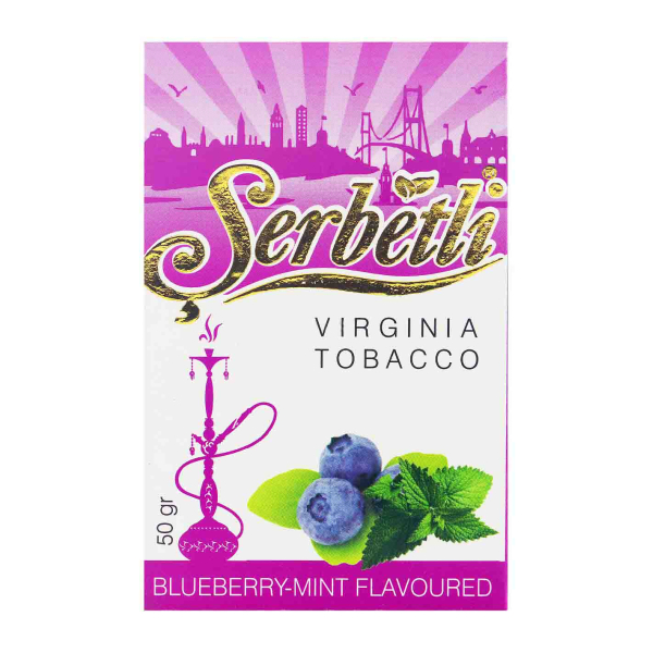 Табак Serbetli Черника с мятой 50 гр в Сыктывкаре