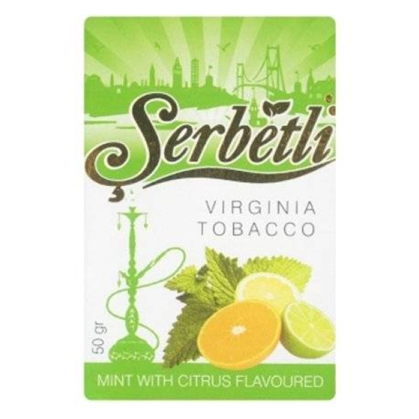 Табак Serbetli Цитрусы с мятой 50 гр в Сыктывкаре