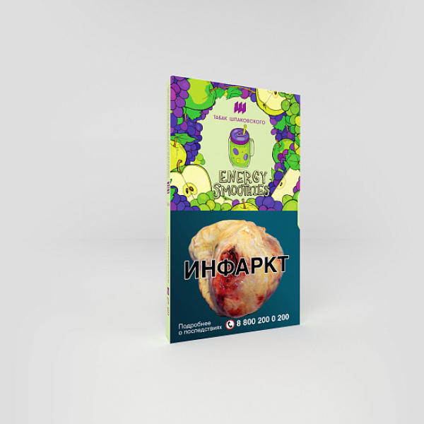 Табак ШПАКОВСКОГО ENERGY SMOOTHIES (ЭНЕРГЕТИЧЕСКИЙ СМУЗИ) 40 гр в Сыктывкаре