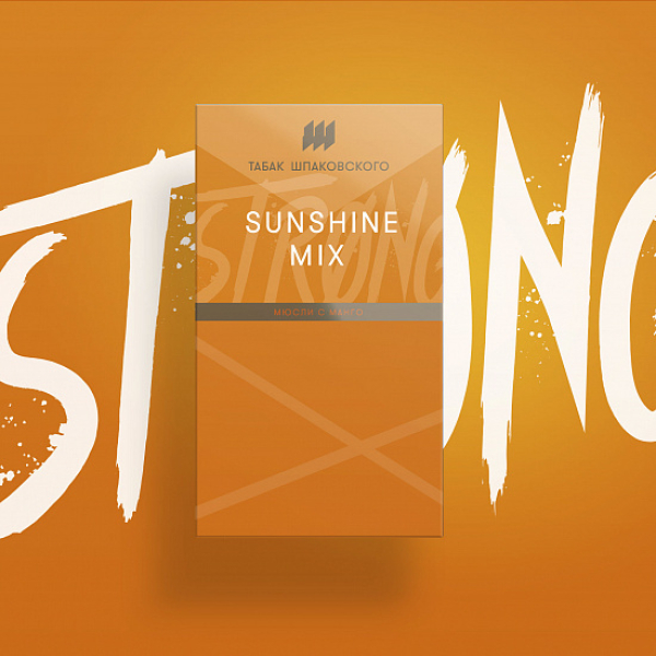 Табак Шпаковского Strong Sunshine MIx (Мюсли Манго) 40 гр в Сыктывкаре