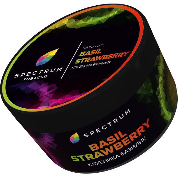 Табак Spectrum Hard BasilStrawberry 200 грамм в Сыктывкаре