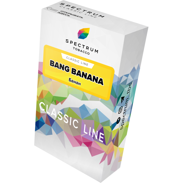 Табак Spectrum Classic bang banana 40 грамм в Сыктывкаре