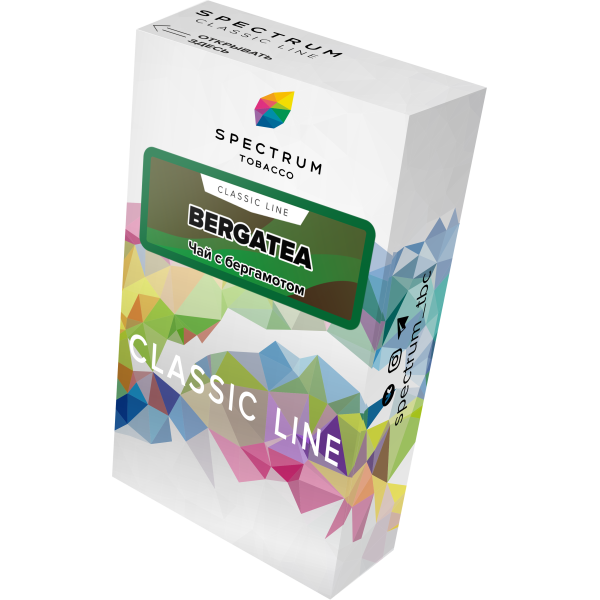 Табак Spectrum Classic bergatea 40 грамм в Сыктывкаре