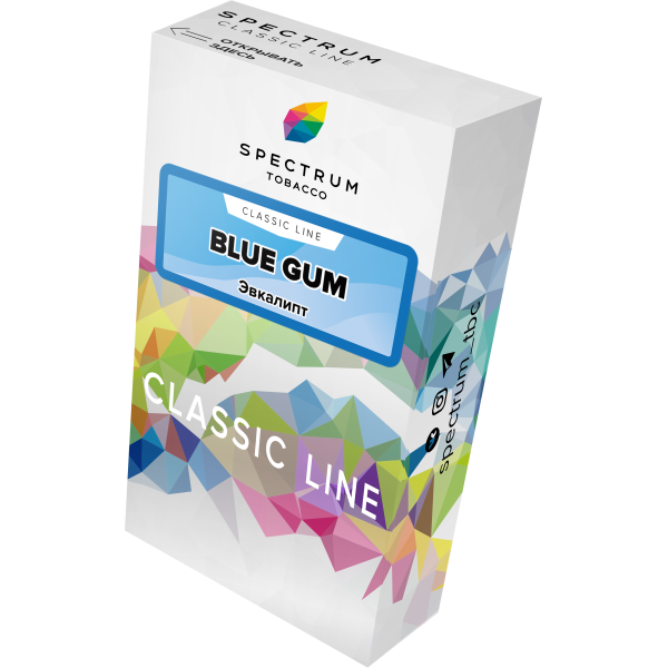 Табак Spectrum Classic blue gum 40 грамм в Сыктывкаре