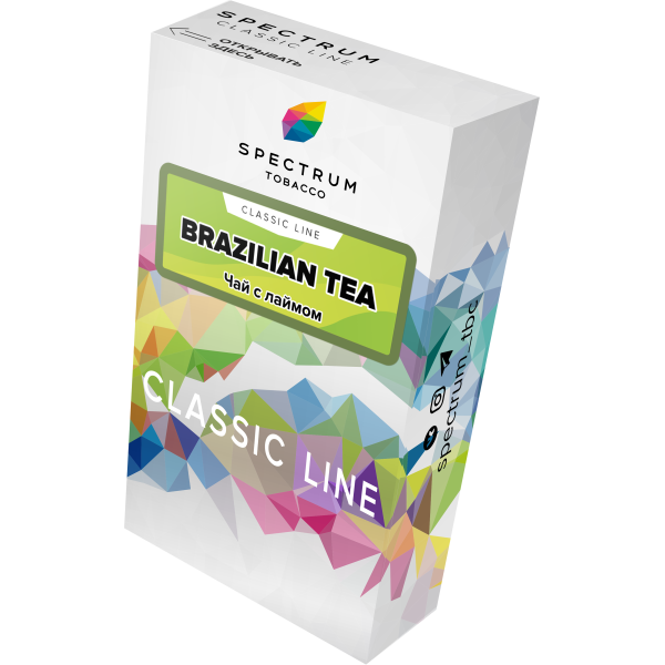 Табак Spectrum Classic brazilian tea 40 грамм в Сыктывкаре