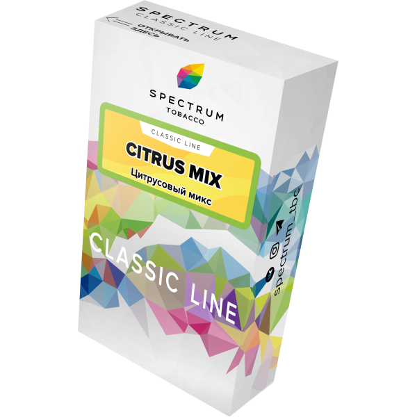 Табак Spectrum Classic citrus mix 40 грамм в Сыктывкаре