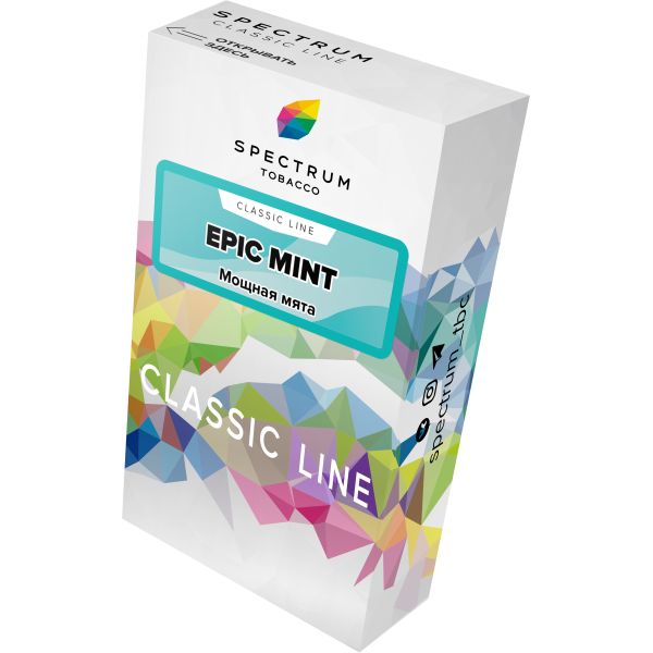 Табак Spectrum Classic epic mint 40 грамм в Сыктывкаре
