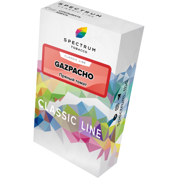Табак Spectrum Classic gazpacho 40 грамм в Сыктывкаре