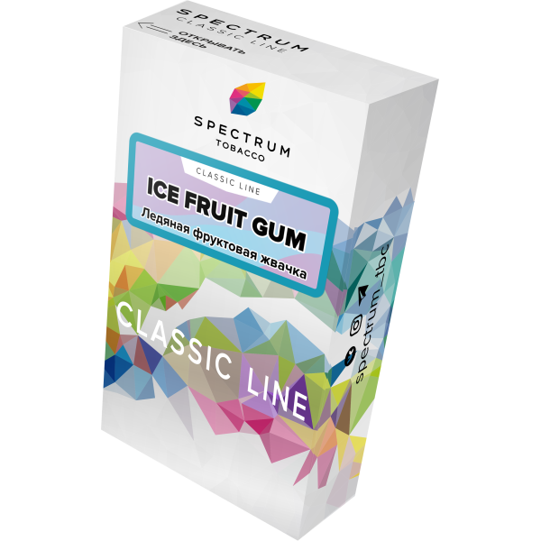 Табак Spectrum Classic ice fruit gum 40 грамм в Сыктывкаре