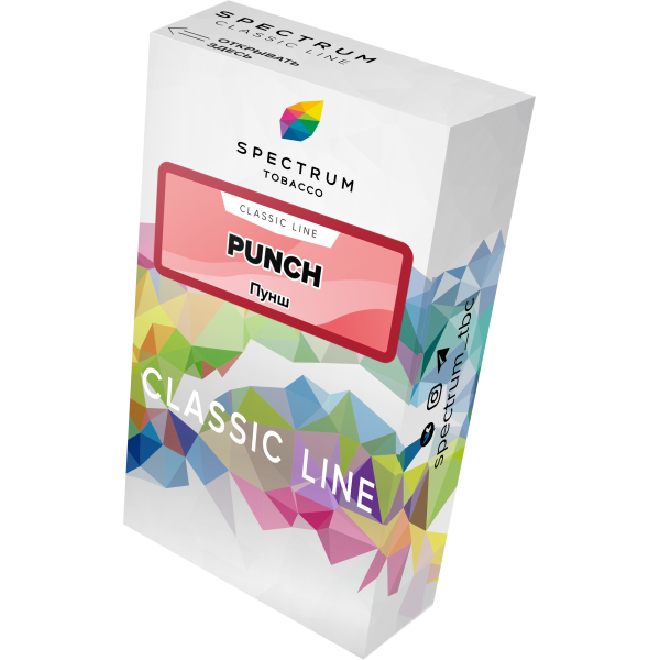 Табак Spectrum Classic punch 40 грамм в Сыктывкаре
