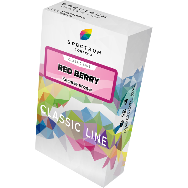 Табак Spectrum Classic red berry 40 грамм в Сыктывкаре