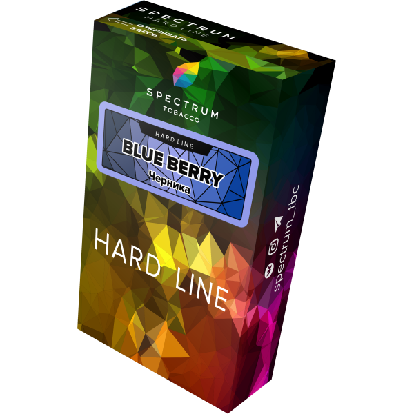 Табак Spectrum Hard blue berry 40 грамм в Сыктывкаре