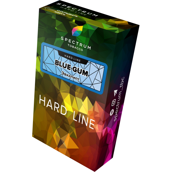 Табак Spectrum Hard blue gum 40 грамм в Сыктывкаре