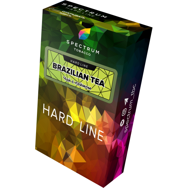 Табак Spectrum Hard brazilian tea 40 грамм в Сыктывкаре
