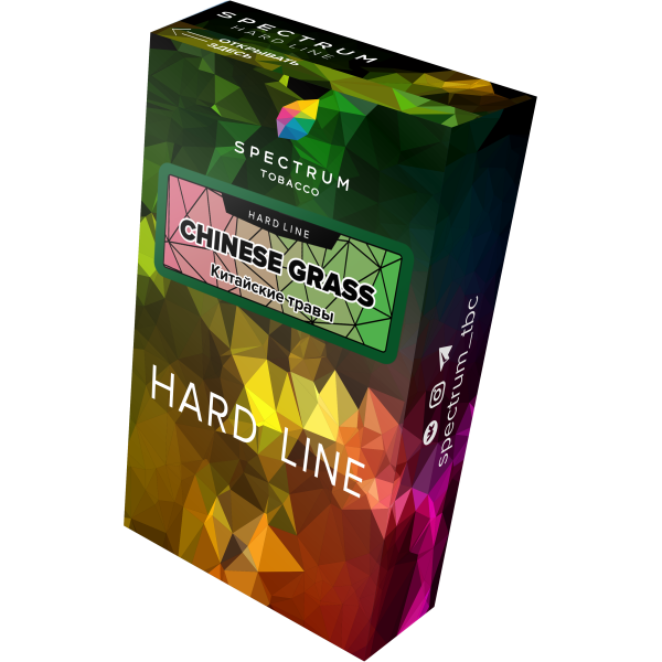 Табак Spectrum Hard chinese grass 40 грамм в Сыктывкаре
