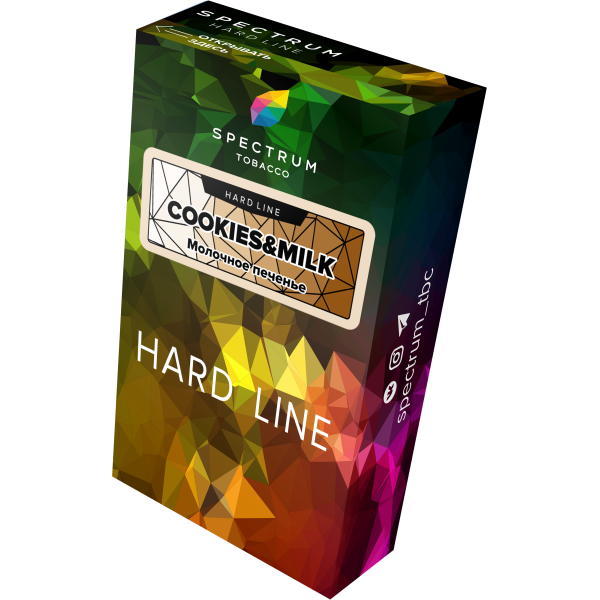 Табак Spectrum Hard cookies milk 40 грамм в Сыктывкаре
