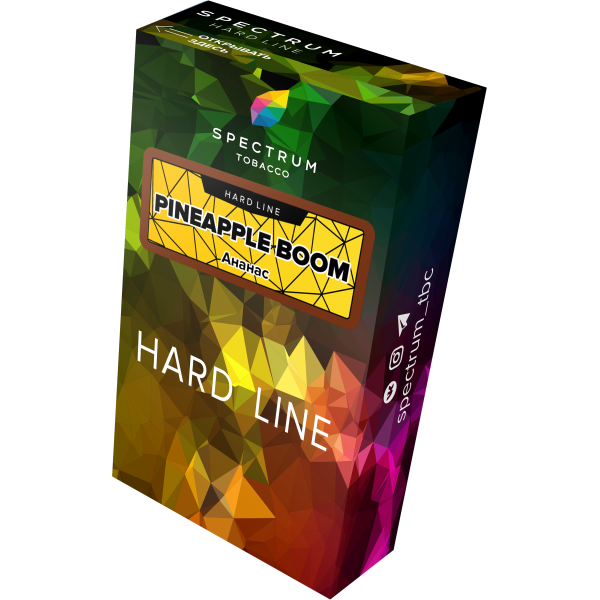 Табак Spectrum Hard pinapple boom 40 грамм в Сыктывкаре