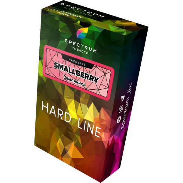 Табак Spectrum Hard smallberry 40 грамм в Сыктывкаре