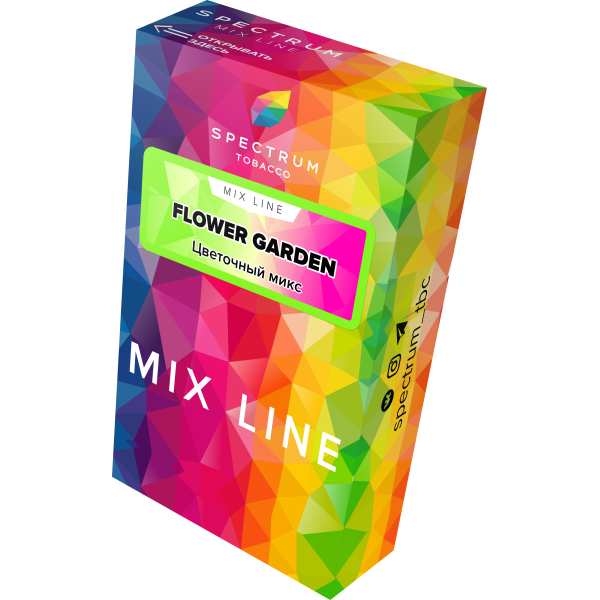 Табак Spectrum Mix Line Flower Garden 40 грамм в Сыктывкаре