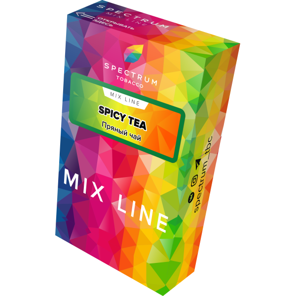 Табак Spectrum Mix Line Spicy Tea 40 грамм в Сыктывкаре