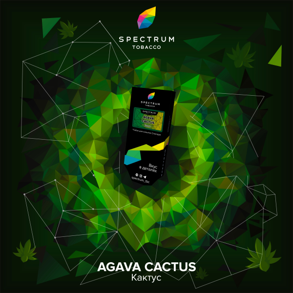 Табак Spectrum Hard Agava Cactus 100 грамм в Сыктывкаре