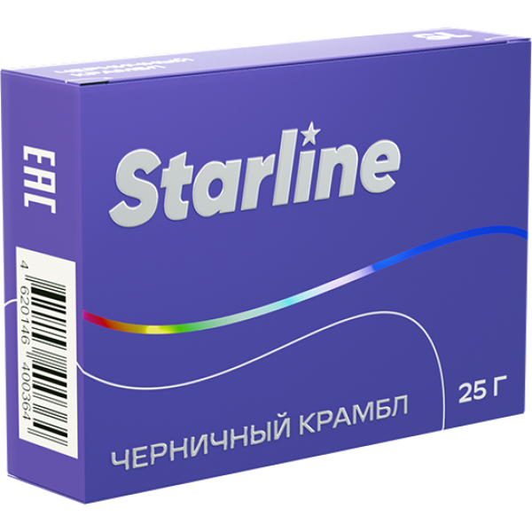 Табак Starline Черничный крамбл 25 гр в Сыктывкаре
