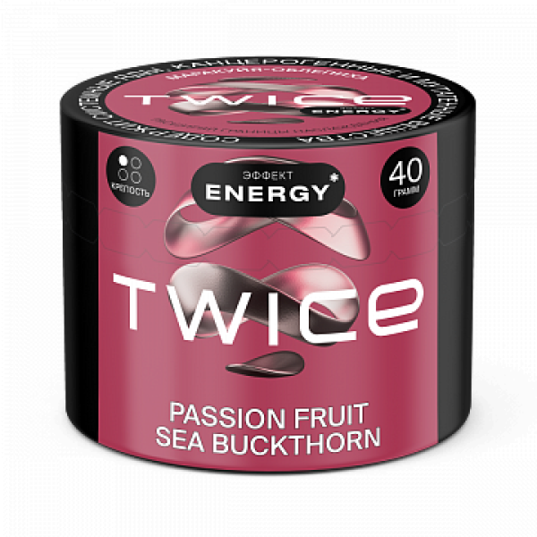 Табак TWICE Passion fruit Sea Buckthorn (Маракуйя Облепиха) 40 гр в Сыктывкаре