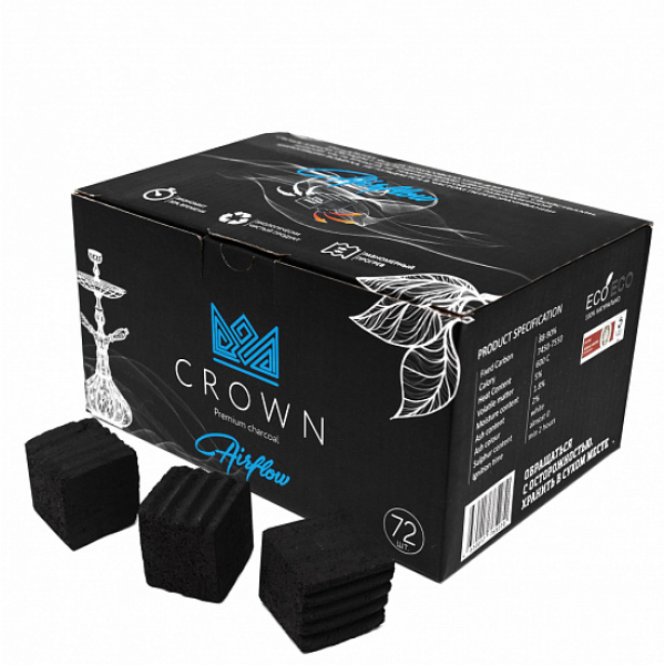 Кокосовый уголь Crown Air-Flow 25 мм в Сыктывкаре