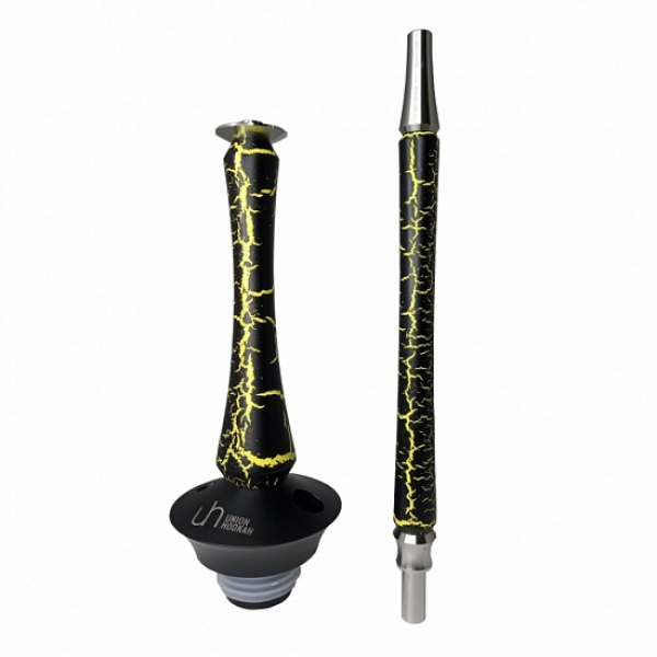 Кальян Union Hookah Sleek Кракле желтый в Сыктывкаре