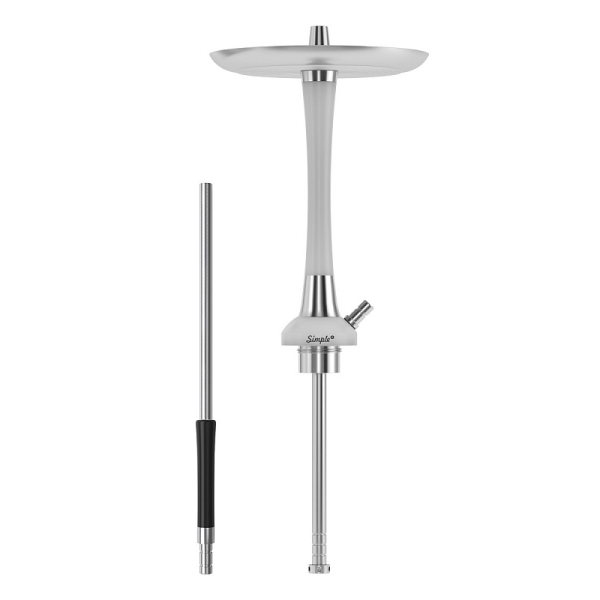 Кальян MattPear Simple S Pro Slim (Белый, 53 см) в Сыктывкаре