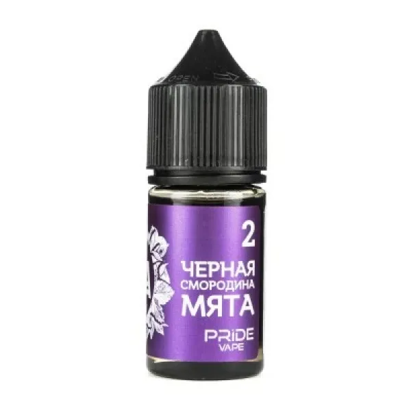 Жидкость Pride Vape Tea Salt Черная смородина мята 30 мл в Сыктывкаре