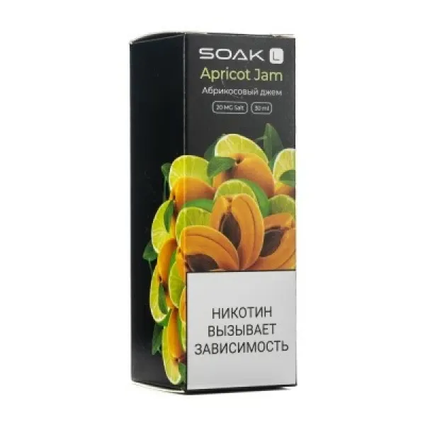 Жидкость SOAK L Apricot Jam 30 мл в Сыктывкаре