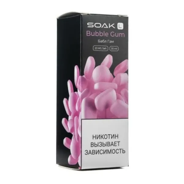 Жидкость SOAK L Bubble Gum 30 мл в Сыктывкаре