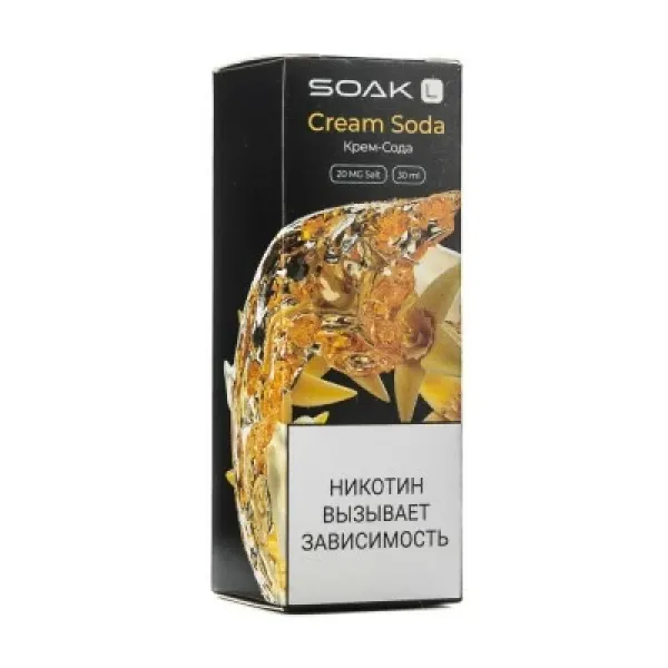 Жидкость SOAK L Cream Soda 30 мл в Сыктывкаре