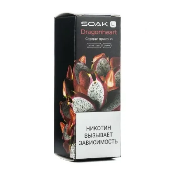 Жидкость SOAK L Dragonheart 30 мл в Сыктывкаре