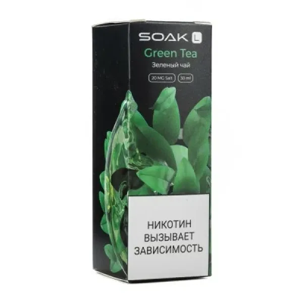 Жидкость SOAK L Green Tea 30 мл в Сыктывкаре