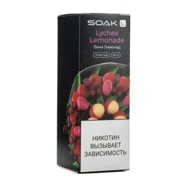 Жидкость SOAK L Lychee Lemonade 30 мл в Сыктывкаре