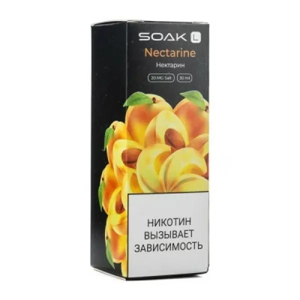 Жидкость SOAK L Nectarine 30 мл в Сыктывкаре