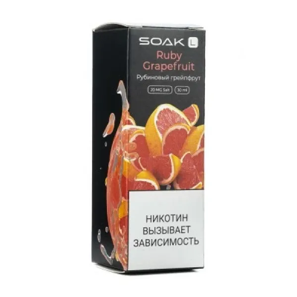 Жидкость SOAK L Ruby Grapefruit 30 мл в Сыктывкаре